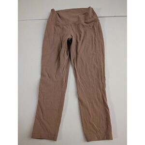 Lululemon Size 8 Align High-Rise Crop 23" Mauve Taupe Nulu Yoga Leggings